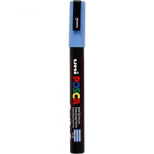 Marcador de Pintura POSCA PC-3M (Plástico - Azul Céu) — miniatura 2