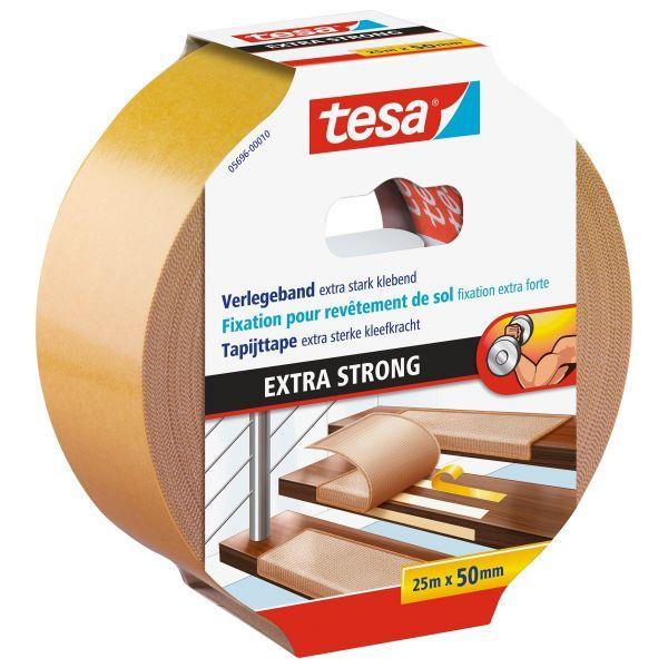Fita Adesiva de Dupla Face para Pavimentos TESA 05696-00010-11 (Polipropileno - Branco), miniatura 2