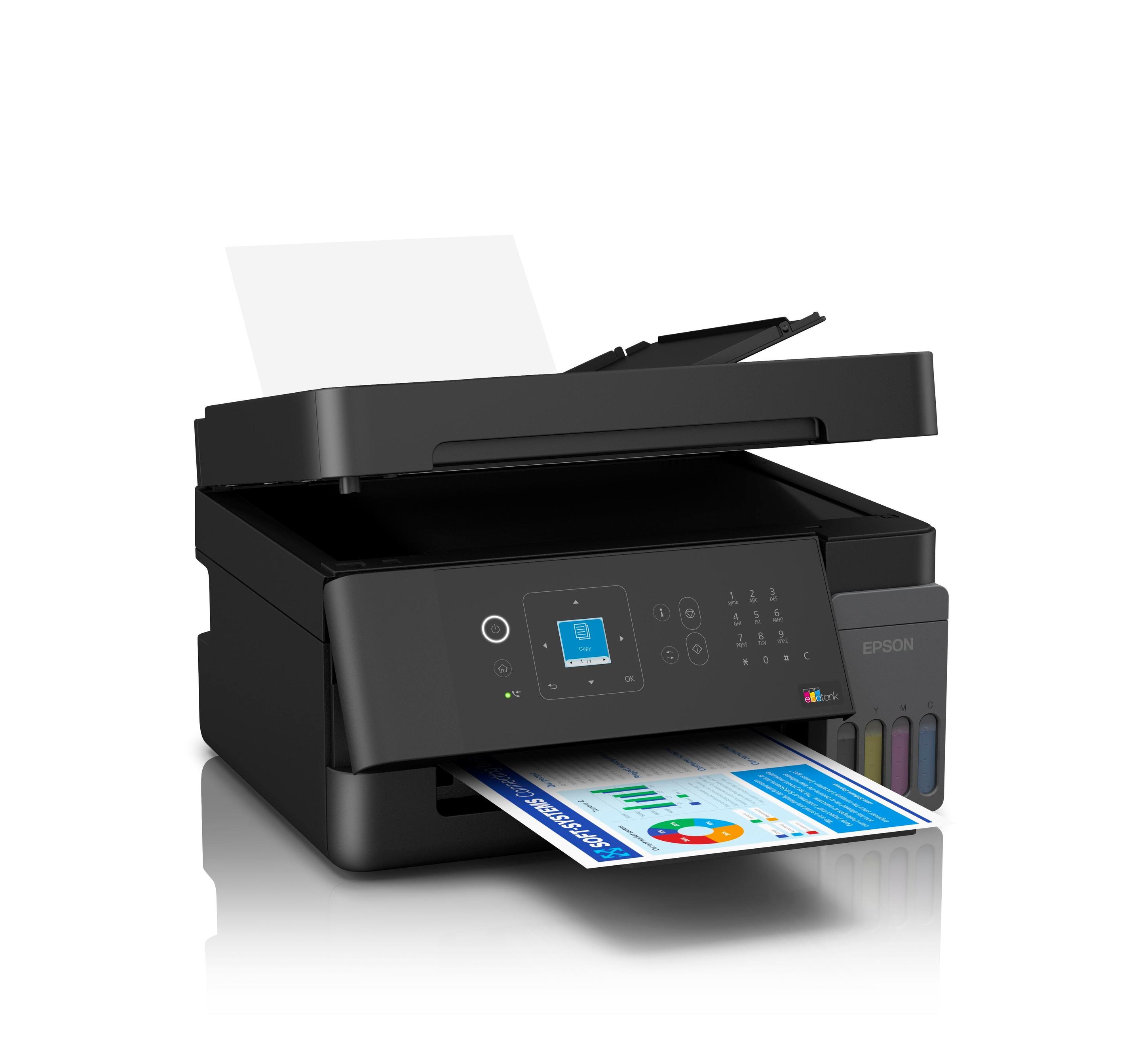 Impressora Multifunções EPSON EcoTank ET-4905 (A4 - Impressão a cores - Preto), miniatura 4