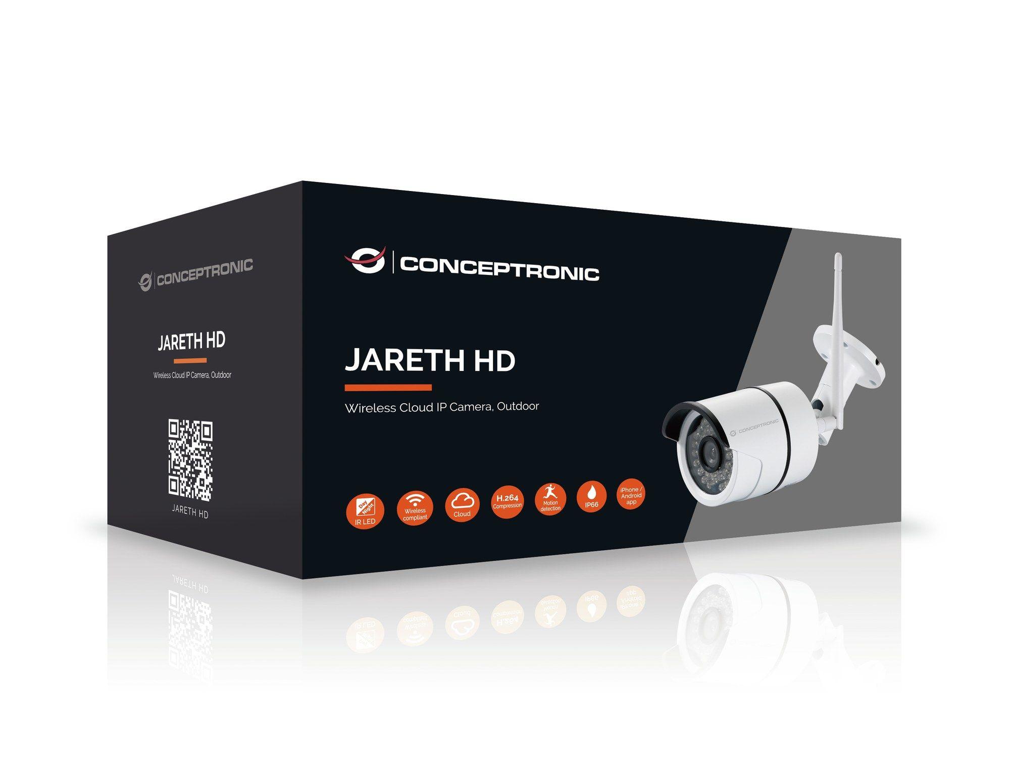 Câmara IP CONCEPTRONIC JARETH02W (1,3 MP - 1280 x 720 pixels - Exterior) — miniatura 2