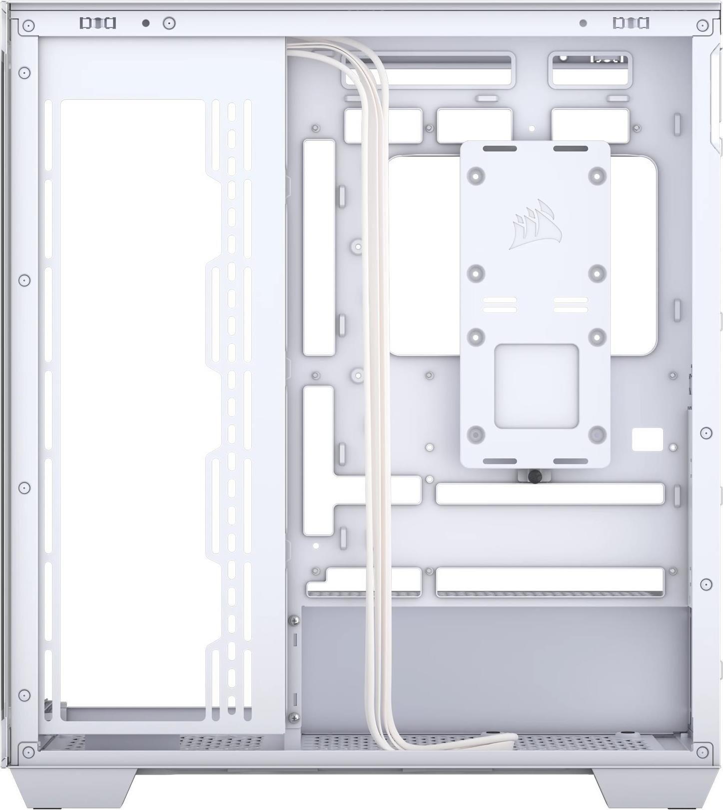 Caixa PC CORSAIR 3500X ARGB (EATX - 2.5" - Aço, vidro temperado - Branco)