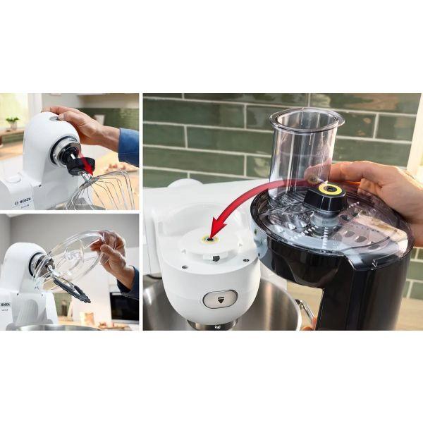 Robot de Cozinha BOSCH MUM6EW22 (Altura 33 cm - Branco), miniatura 3