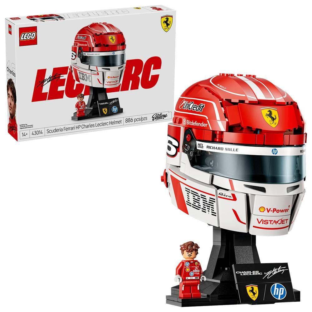 LEGO 43014 Editions Capacete Scuderia Ferrari HP de Charles Leclerc (14+ anos - 886 peças), miniatura 3
