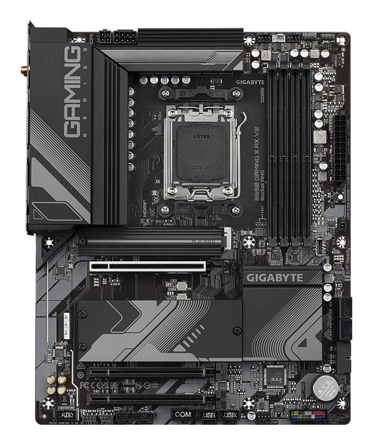 Motherboard GIGABYTE B650 GAMING X AX V2 (AM5 - ATX - Duplo canal - Castanho), miniatura 2