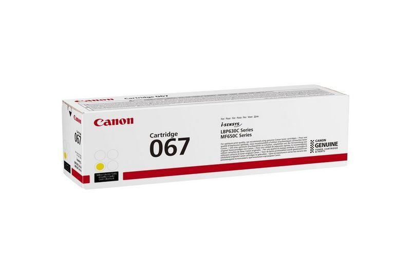 Toner CANON 067 Y (1250 páginas - Amarelo), miniatura 2