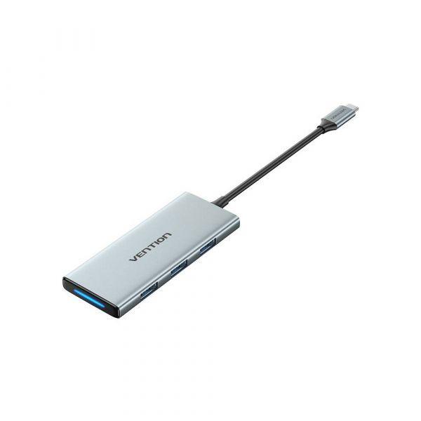 Dock USB-C VENTION TOPHB (0,15 m - Prateado) — miniatura 2