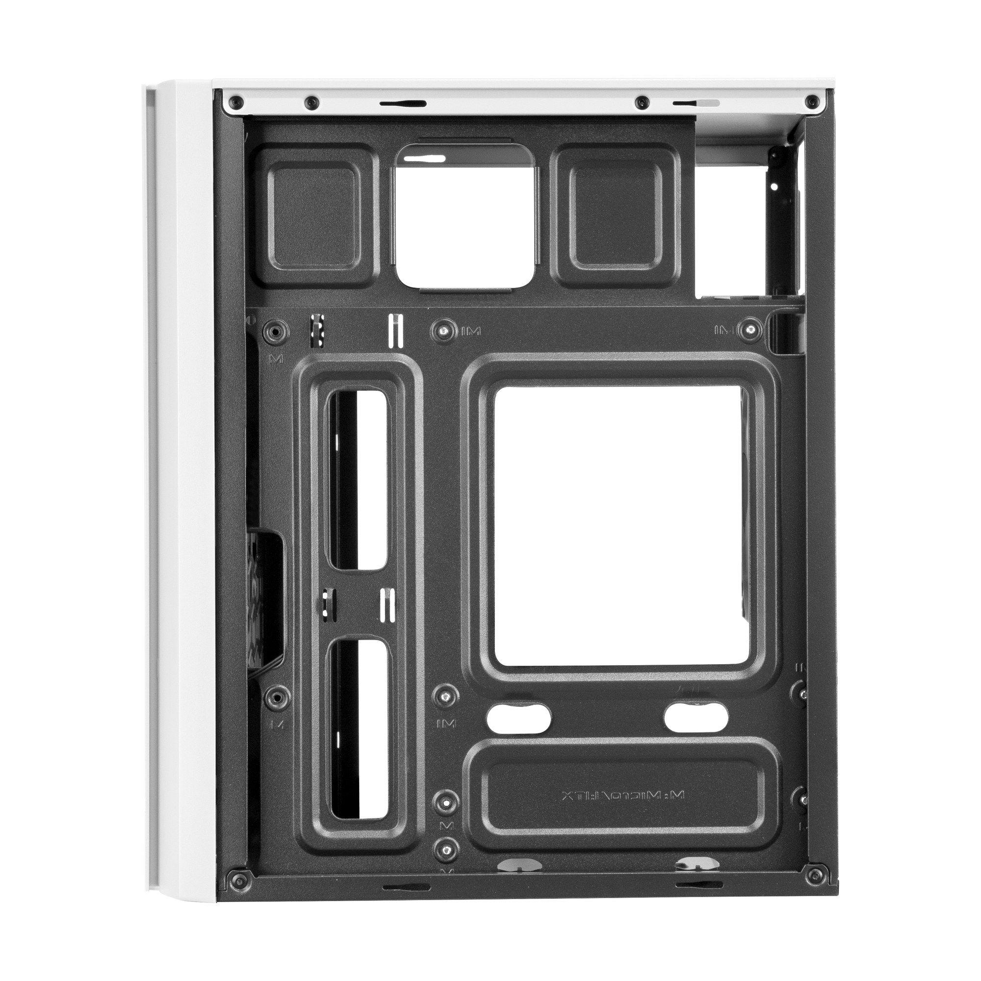 Caixa PC MARS GAMING MC300W (Micro ATX, Mini-ITX - 2,5" - RGB - Branco) — miniatura 5