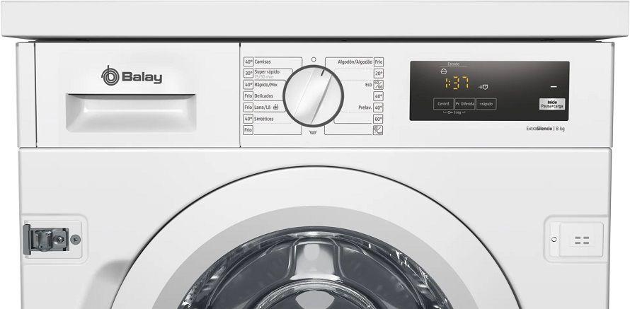 Máquina de Lavar Roupa Encastre BALAY 3TI979B (Altura 81,8 cm - 82 cm - 7 kg - Branco), miniatura 2