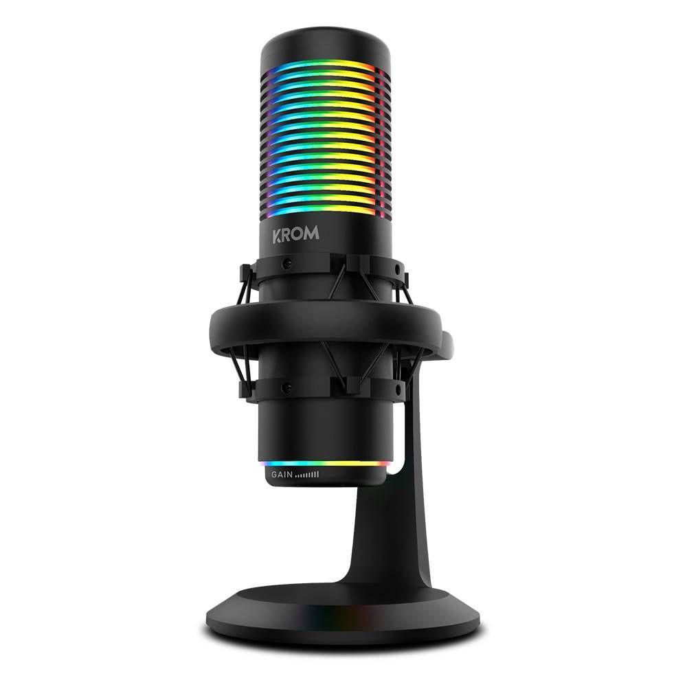 Microfone Gaming KROM NXHUMMERKAZE (Micrófono para PC - Com fios - USB - Preto), miniatura 3