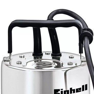Bomba Submersível para Águas Residuais EINHELL GC-DP 1020 N (Aço inoxidável - Vermelho e Prateado), miniatura 3