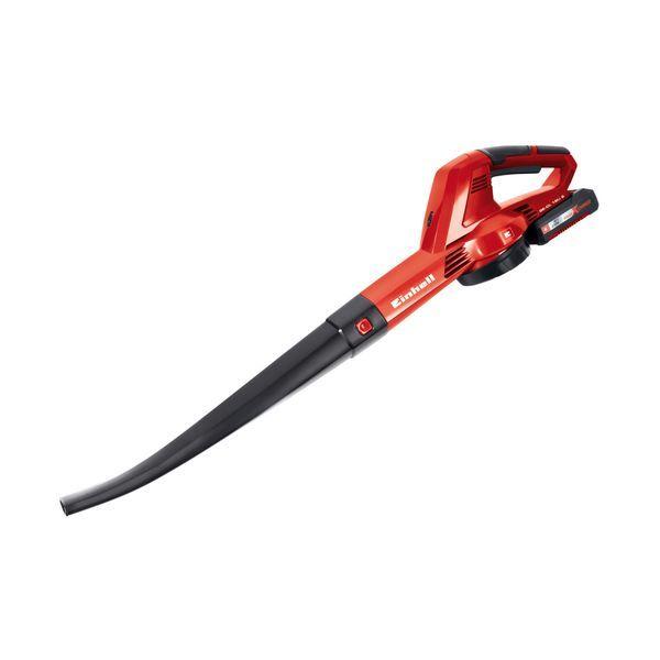 Soprador de Folhas a Bateria EINHELL GE-CL 18 Li E Kit (18 V - Bateria - Iões de lítio - Preto e Vermelho)