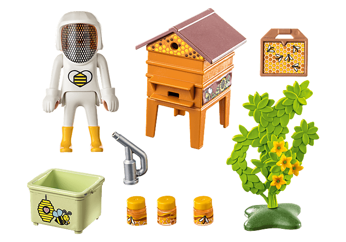 Conjunto de Figuras PLAYMOBIL 71253 Apicultora (4 a 10 anos - Multicor)