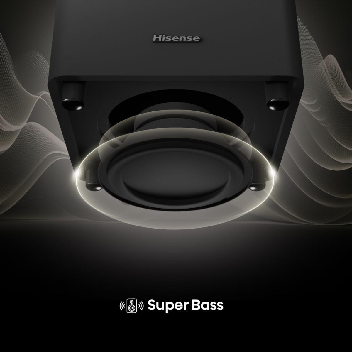 Barra de Som HISENSE HT Saturn (720 W - Ótico, HDMI - Preto), miniatura 9