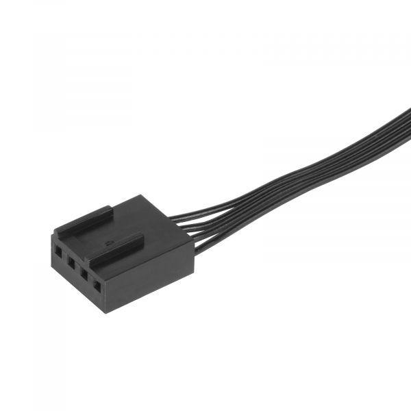 Ventoinha para Caixa de Computador SILVERSTONE SST-AS120B (Plástico - 3,84 W - Preto) — miniatura 4