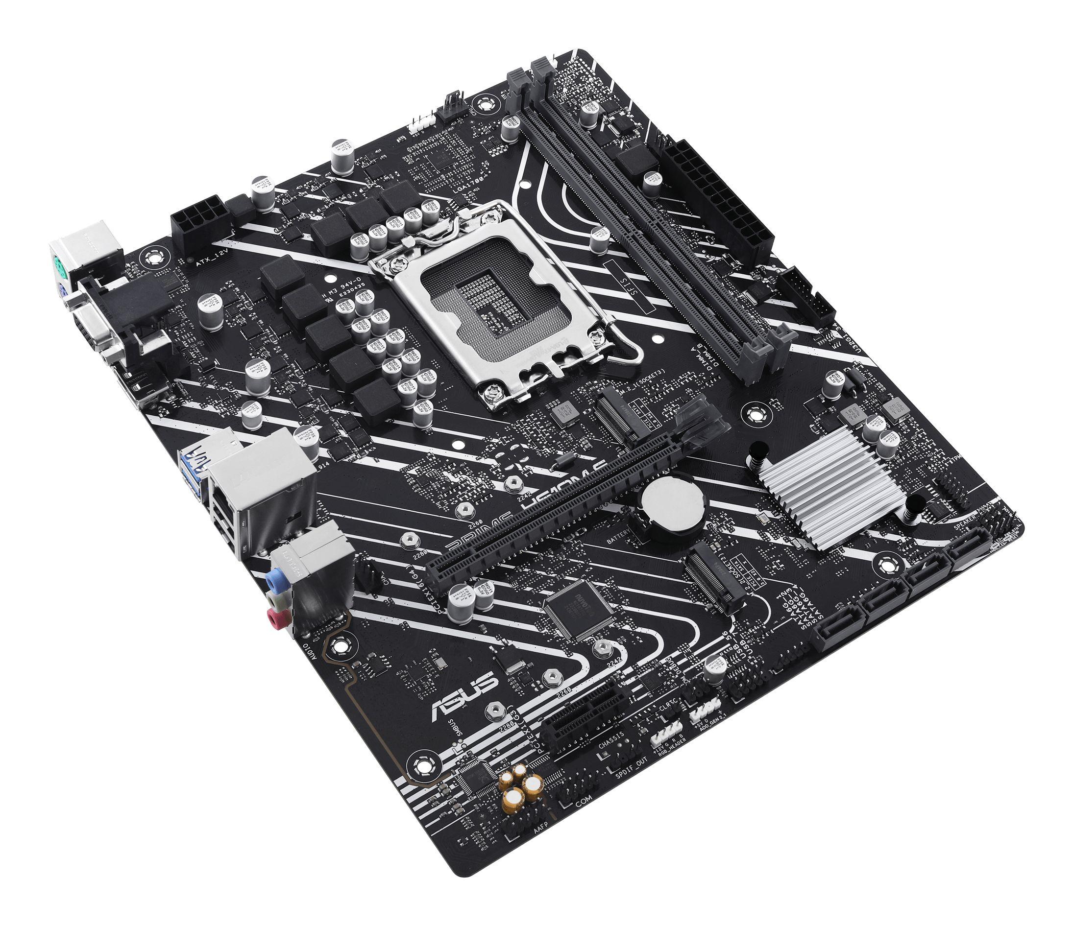 Motherboard ASUS PRIME H610M-E-CSM (LGA 1700 - micro ATX - DDR5-SDRAM) — miniatura 5