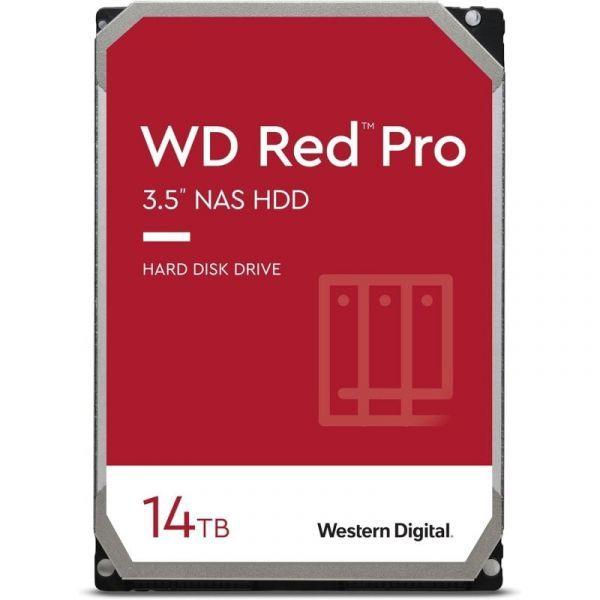 Disco Rígido Interno WESTERN DIGITAL Red Pro WD142KFGX (14 TB - 3,5 polegadas - SATA 6,0 Gb/s - Vermelho) — miniatura 3