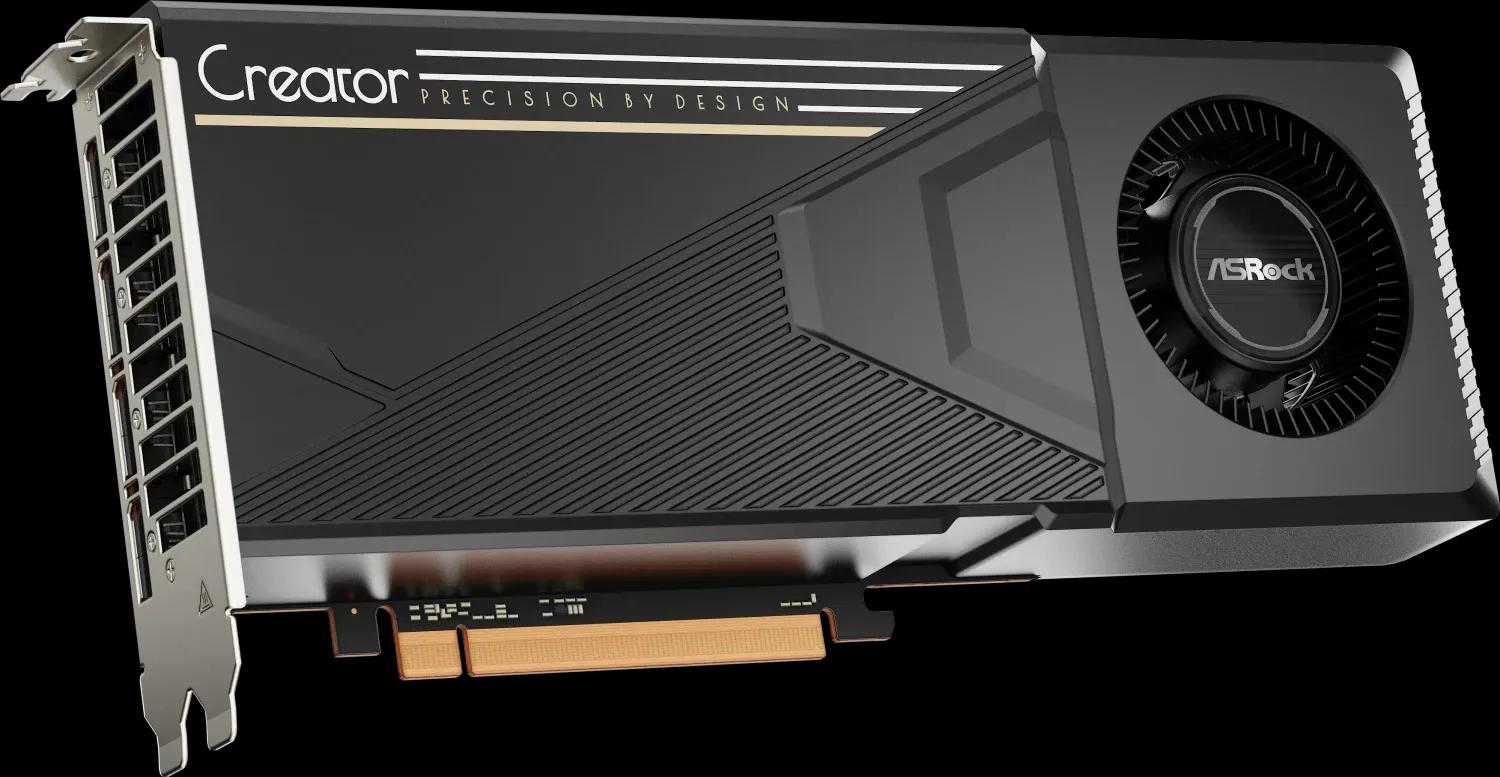 Placa Gráfica ASROCK Intel Arc Pro B70 Creator (Intel Arc Pro B70 - 32 GB - GDDR6 com ECC - Preto)