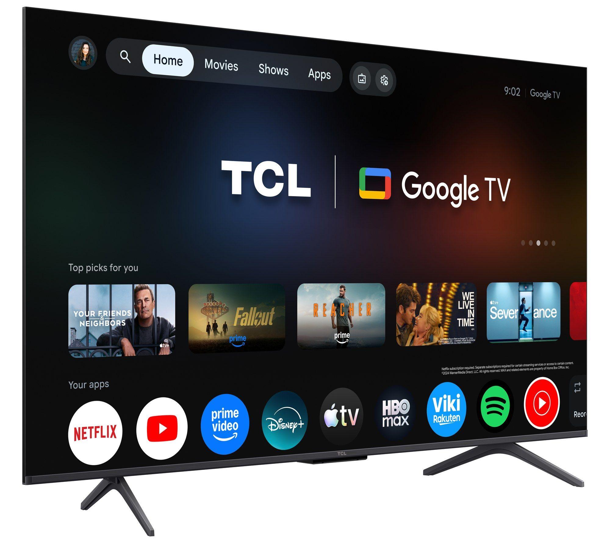 Televisão TCL TV 55P8L (55" - QD-Mini LED - 4K Ultra HD - Preto), miniatura 5