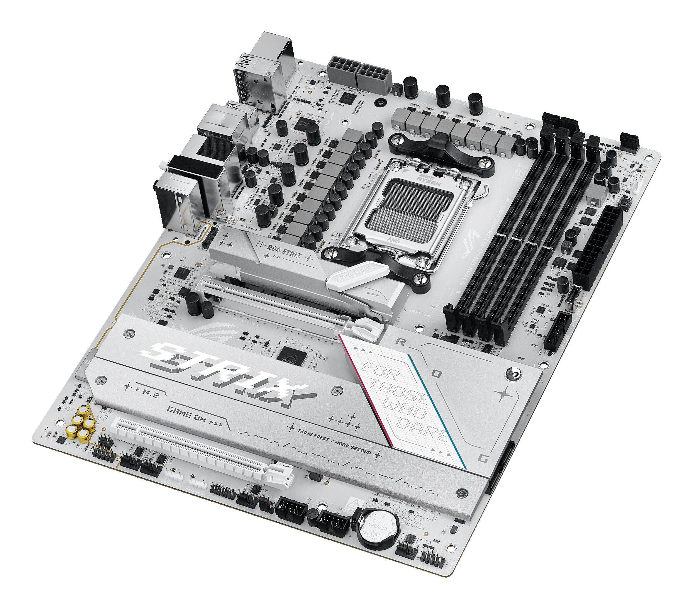 Motherboard ASUS ROG STRIX B850-A GAMING WIFI (AM5 - ATX - 4x DIMM - Branco), miniatura 3