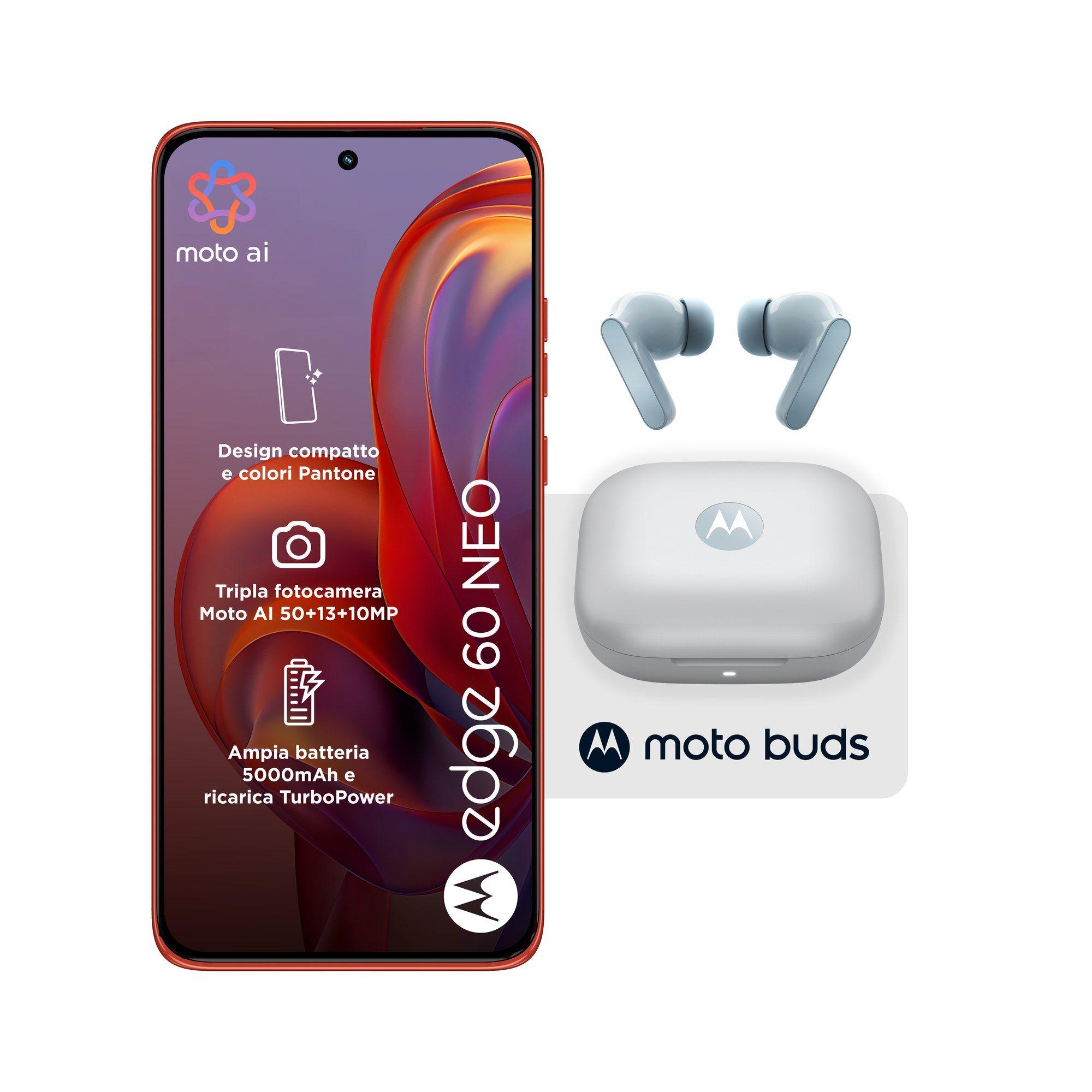 Smartphone MOTOROLA edge 60 neo + Moto Buds (8GB/256GB - 6,36" - Vermelho), miniatura 3