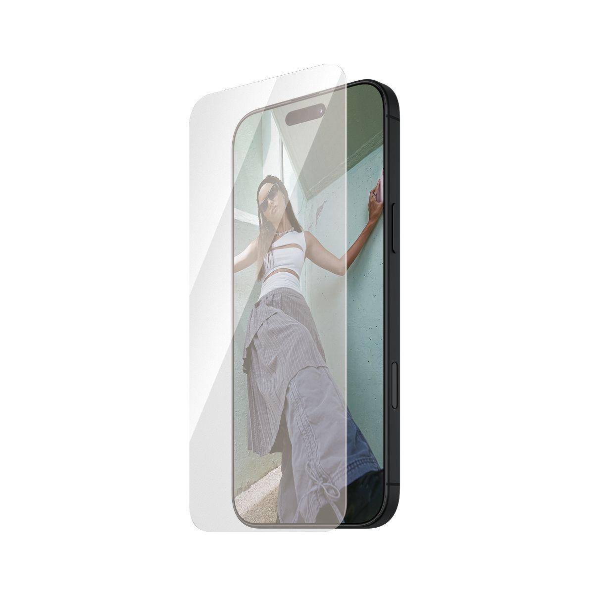 Película de Ecrã PANZERGLASS SAFE95876 para iPhone 16 Pro (Apple iPhone 16 Pro - Apple - Transparente)