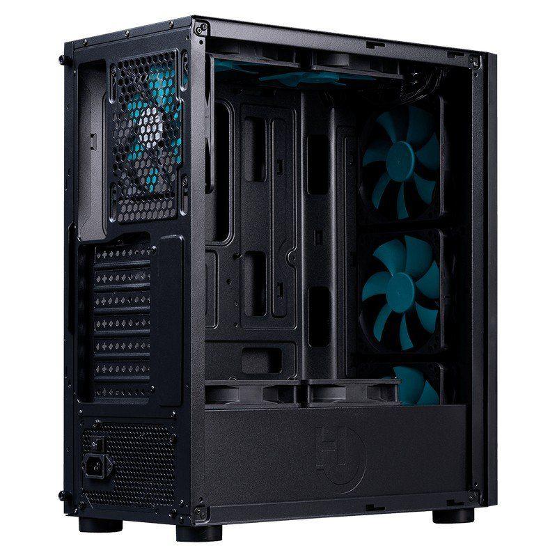 Caixa PC HIDITEC V20 PRO ARGB (ATX, Micro-ATX - PC - ATX, micro ATX - Preto) — miniatura 4