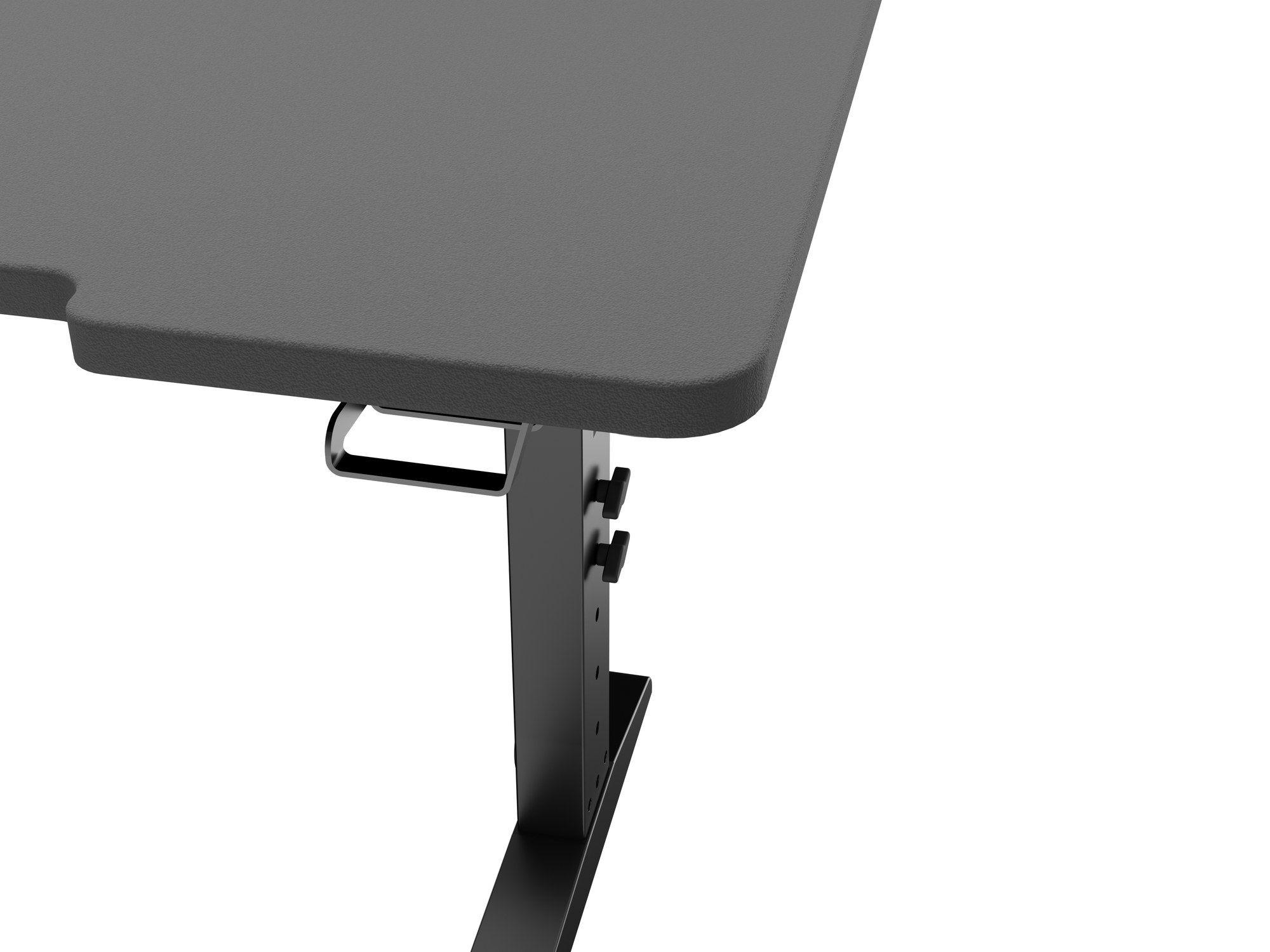 Secretária Gaming GENESIS Holm Modular 180 (1800 x 750 mm - Forma retangular - Multicor - Preto), miniatura 4