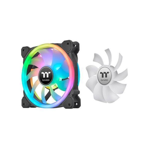 Kit de Ventoinhas THERMALTAKE SWAFAN 12 RGB (RGB multicor - Preto), miniatura 2