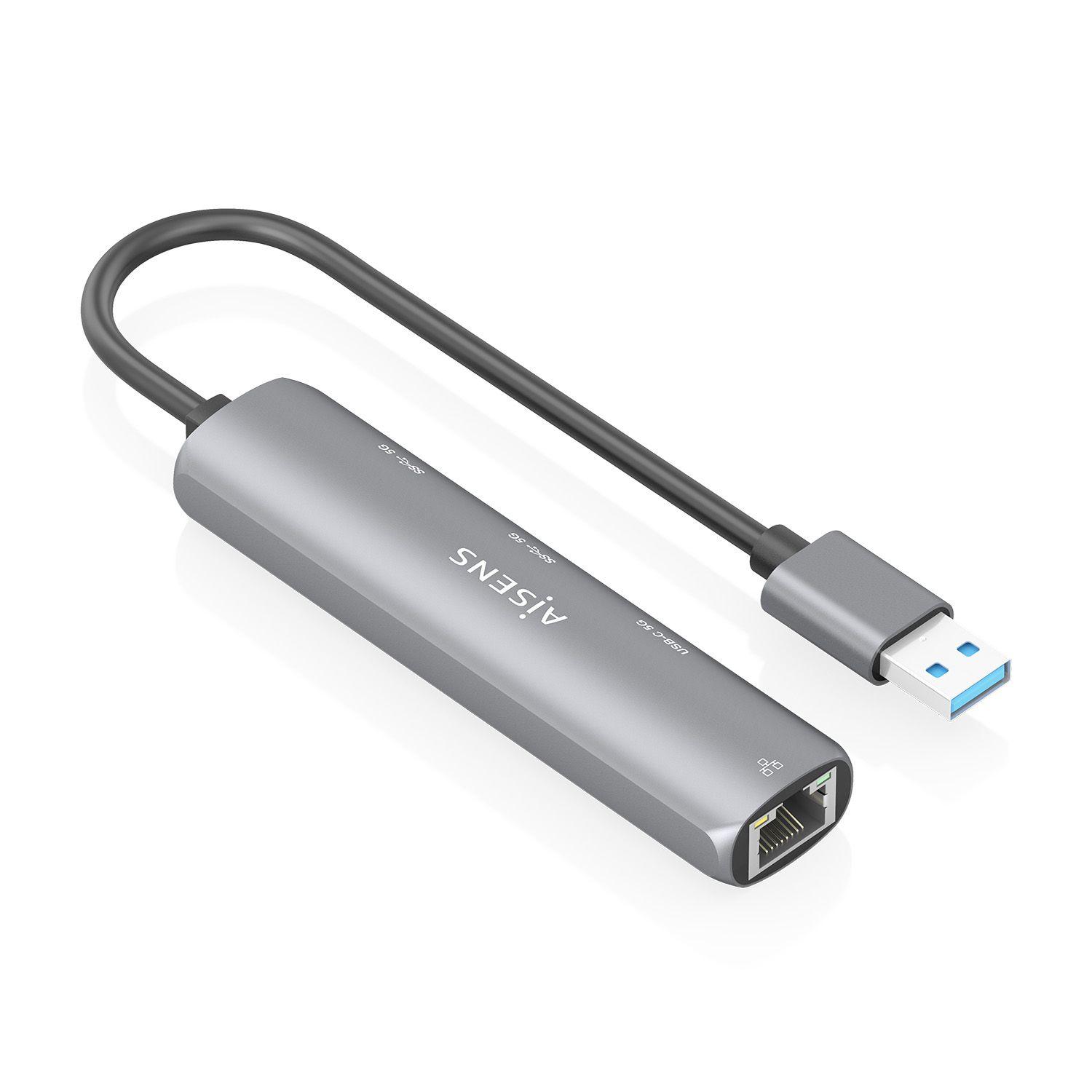 Estação de Acoplamento USB AISENS ASUC-4P035-GR (0,15 m - Cinzento) — miniatura 2