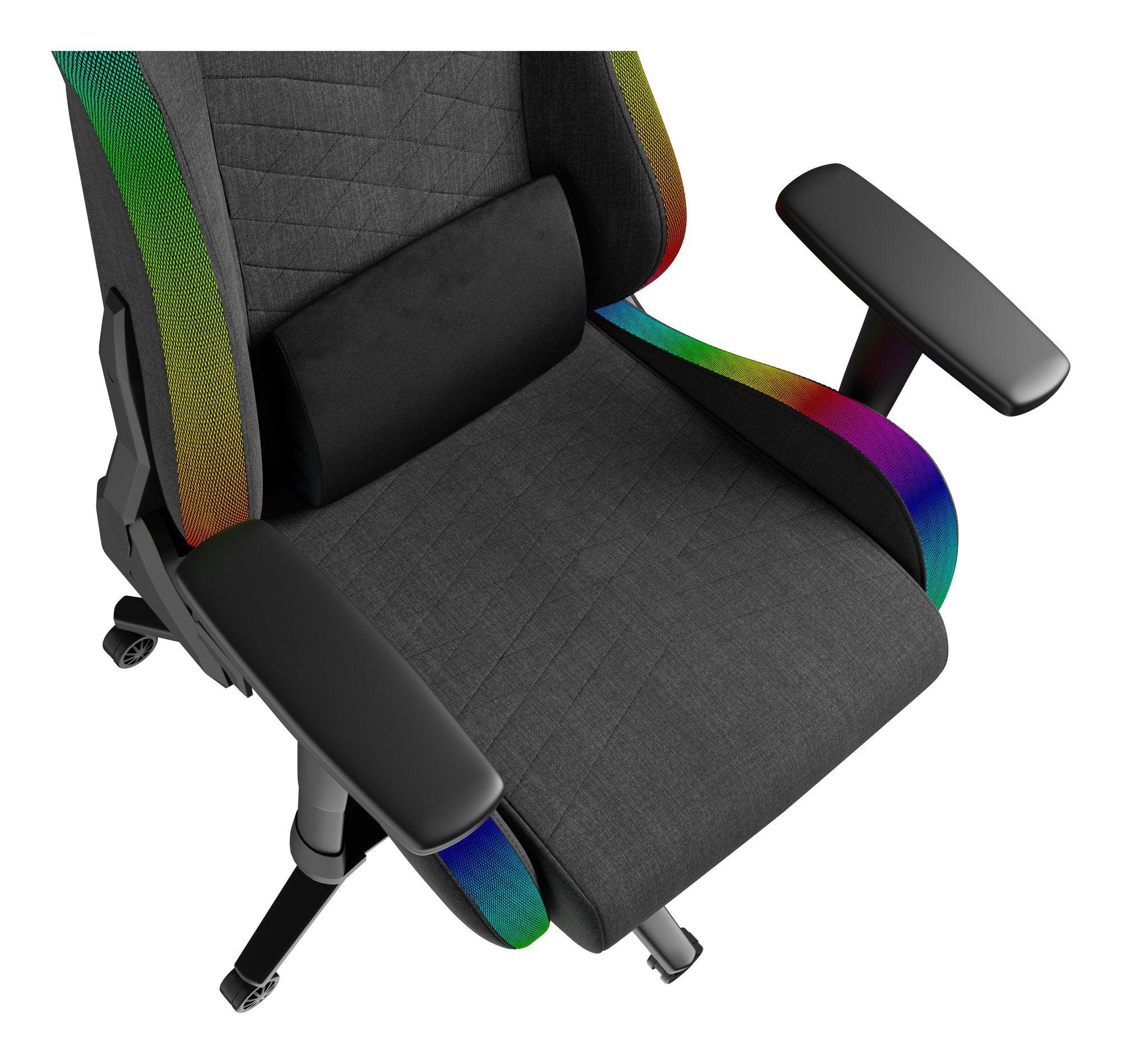 Cadeira Gaming GENESIS Trit 660 RGB (150 kg - 52 cm - Sim, 2D - Cinzento e Preto), miniatura 6