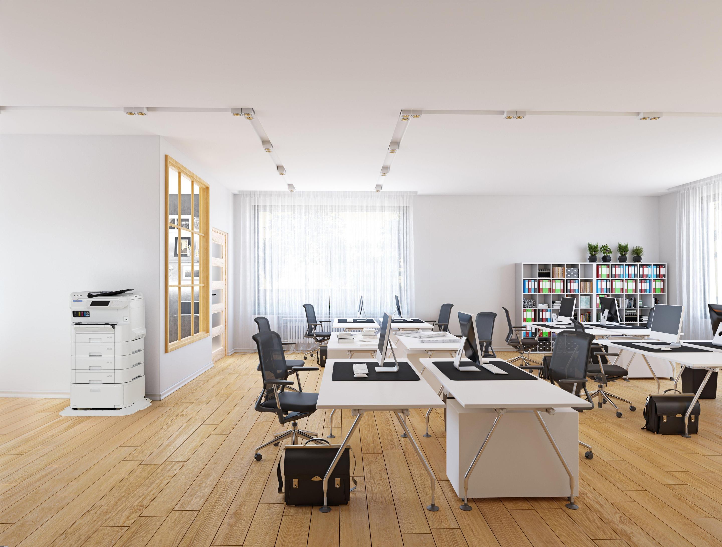 Impressora Multifunções Jato de Tinta EPSON WorkForce Pro EM-C7100DWF (A3 - Impressão a cores - 335 folhas - Branco), miniatura 10