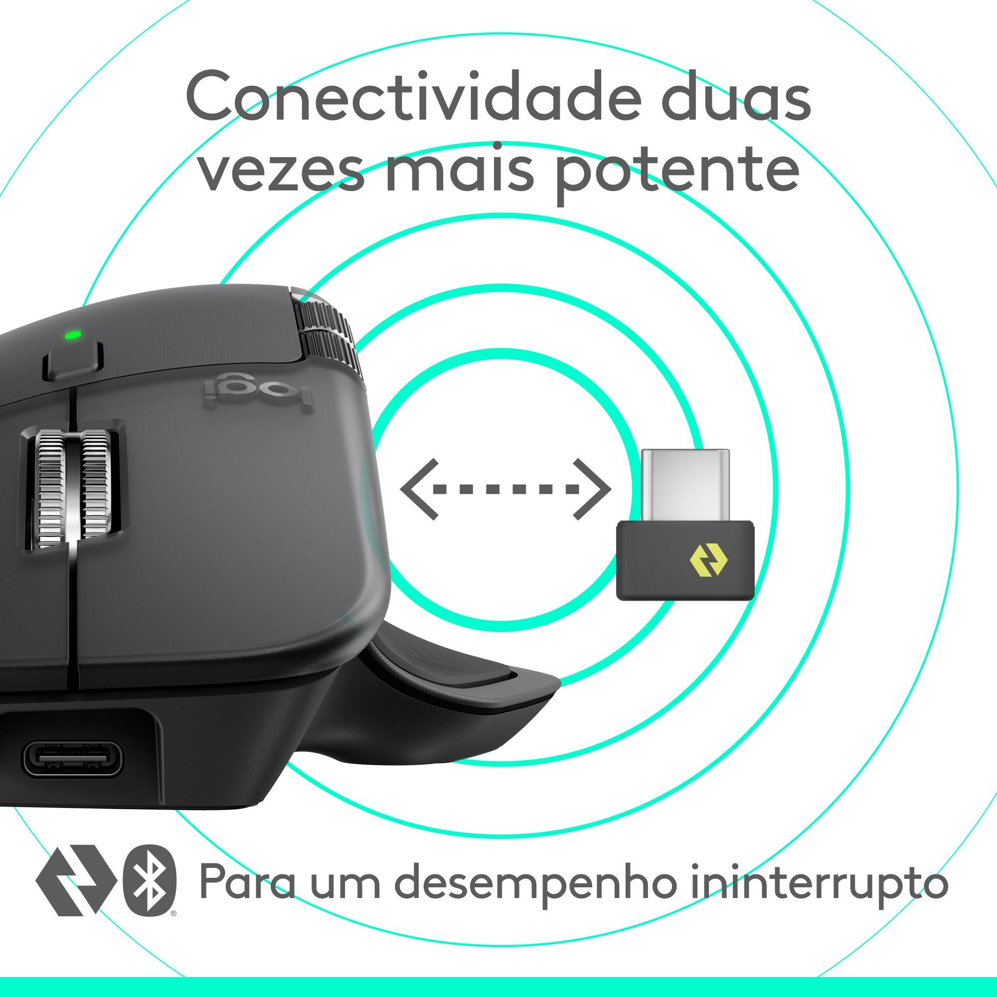 Rato LOGITECH MX Master 4 (Mão direita - 8000 DPI - Laser - Grafite) — miniatura 19