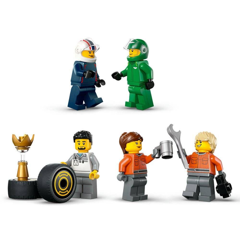 LEGO 60445 City Camião de F1® com Carros de F1® RB20 e AMR24 (8+ anos - 1086 peças), miniatura 5