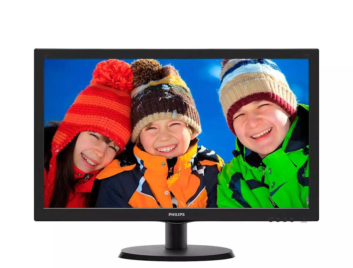 Monitor PHILIPS 223V5LSB2/10 (21,5" Full HD - Preto)