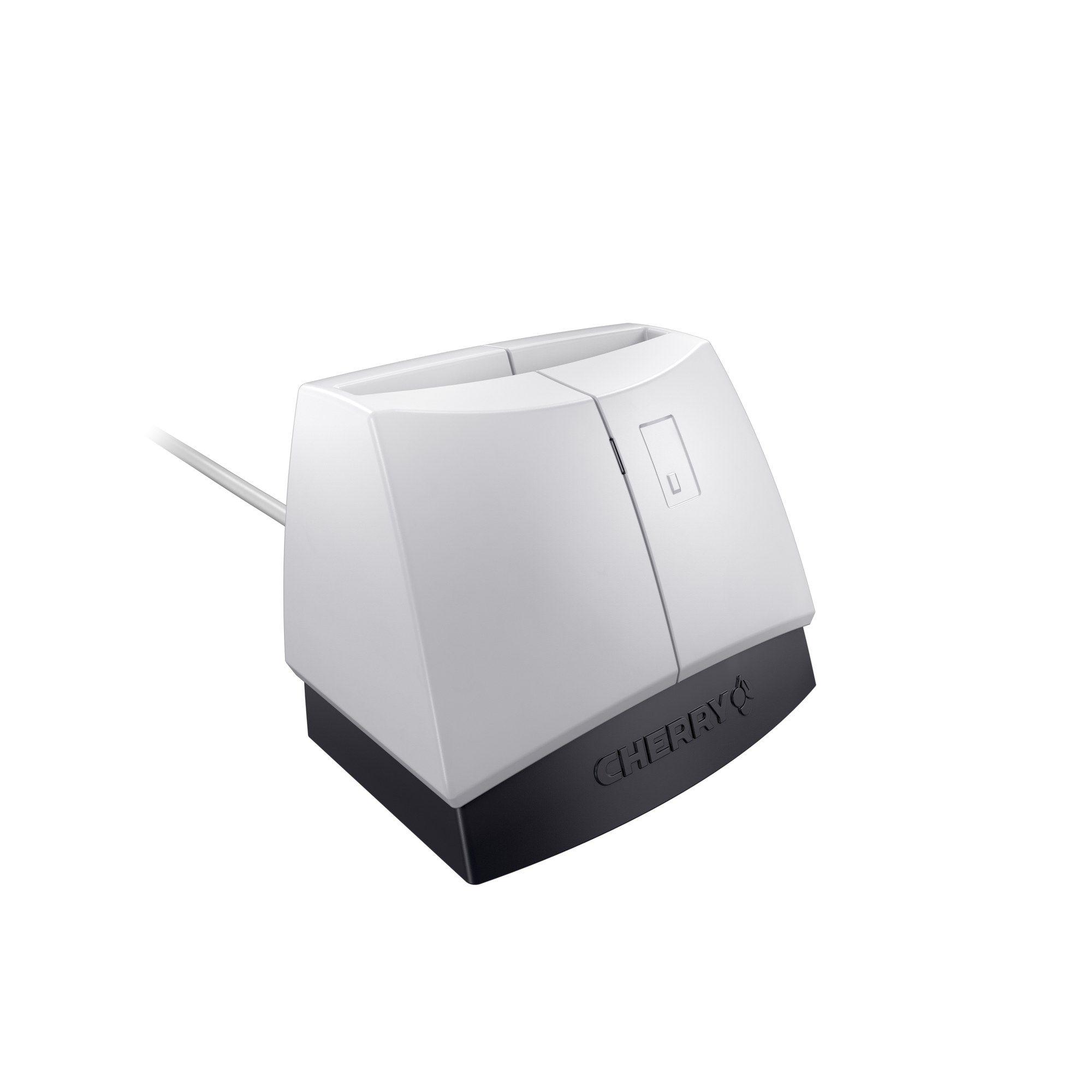 Leitor de Cartões Inteligentes CHERRY ST-1144UB (USB 2.0 - Cabo 1,75 m - Preto e Cinzento)