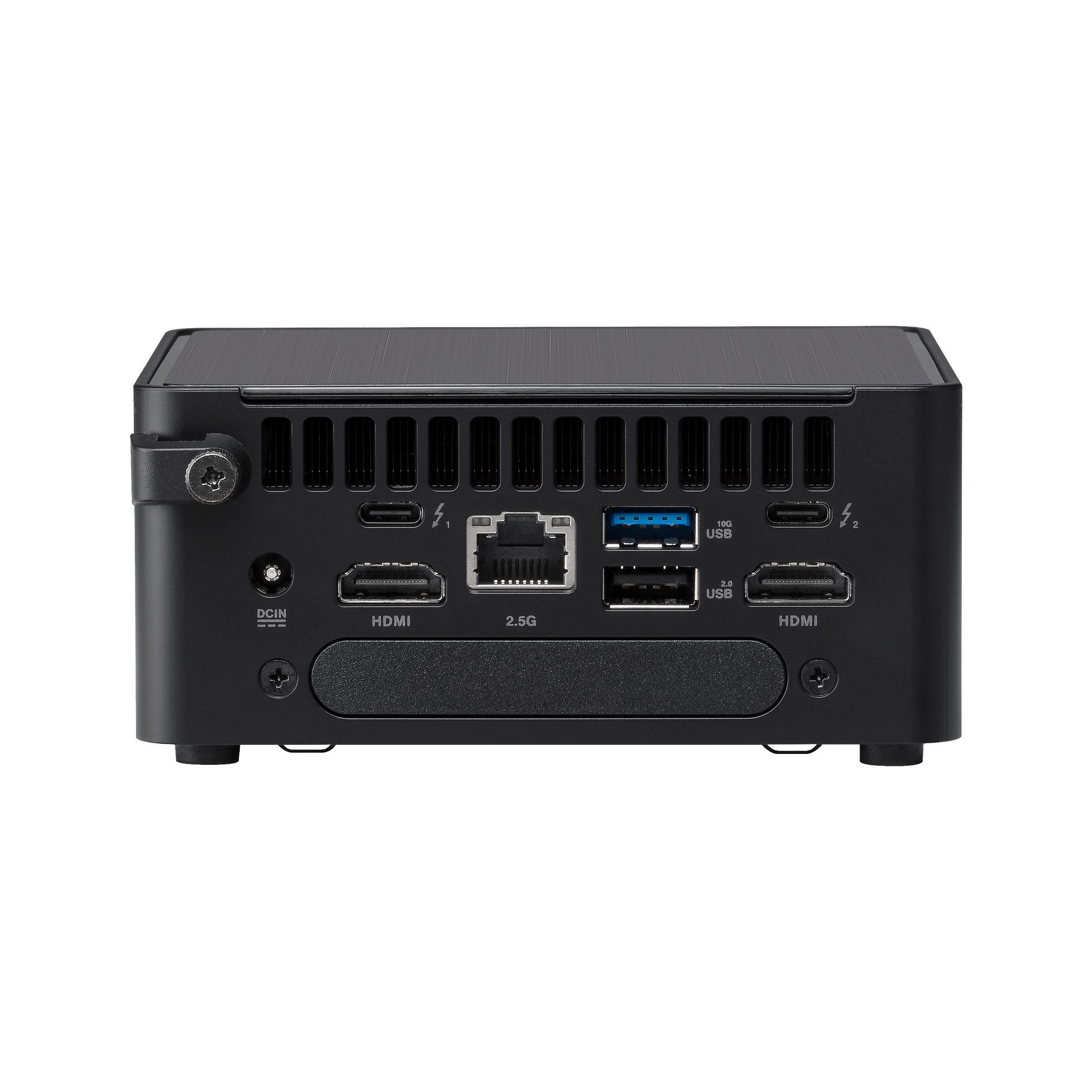 Mini Computador Barebone ASUS NUC 14 Pro RNUC14RVHI300002I (Não Incluído - Intel Core 3 - 100U - Preto) — miniatura 3