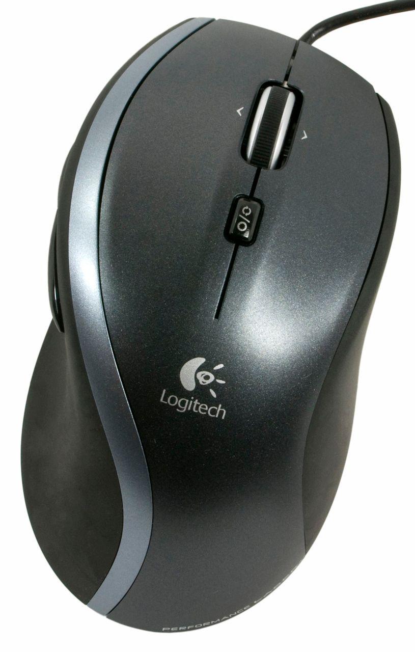 Rato LOGITECH M500 (Mão direita - 1000 DPI - Laser - Preto)
