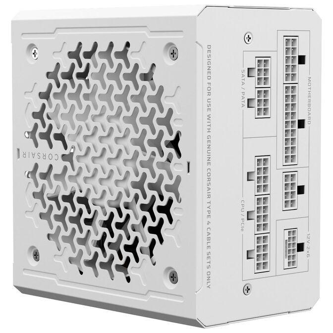 Fonte de Alimentação CORSAIR RMe Series RM1000e 3rd Gen (ATX 3.1 - 1000 W - Branco), miniatura 5