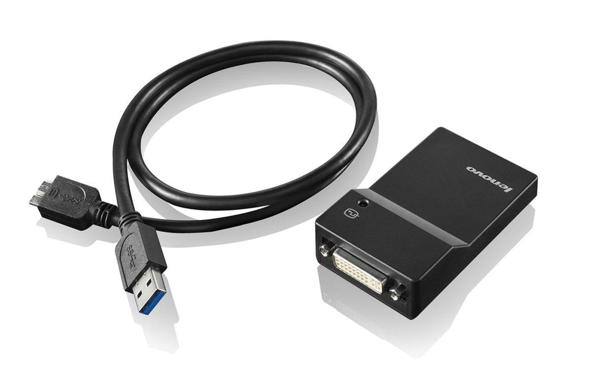 Adaptador Gráfico USB LENOVO 0B47072 (Preto)
