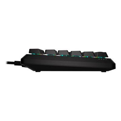 Teclado CORSAIR K55 CORE RGB (DE - Membrana Rubberdome - USB com fios - Preto) — miniatura 3