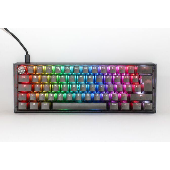 Teclado DUCKY ONE 3 Aura Black Mini (ES - MX-Red - 60% - Preto)