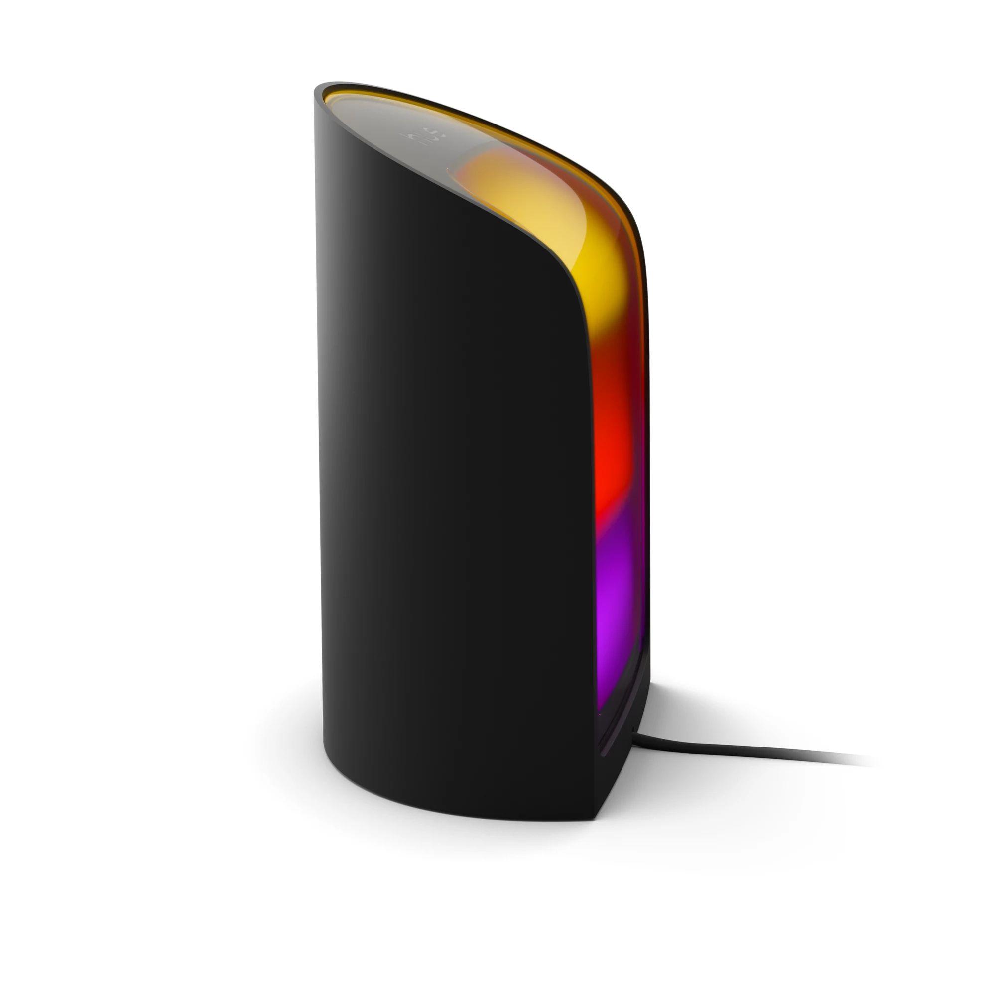 Candeeiro LED Inteligente PHILIPS Hue Play Wall Washer (Sintético - Preto)