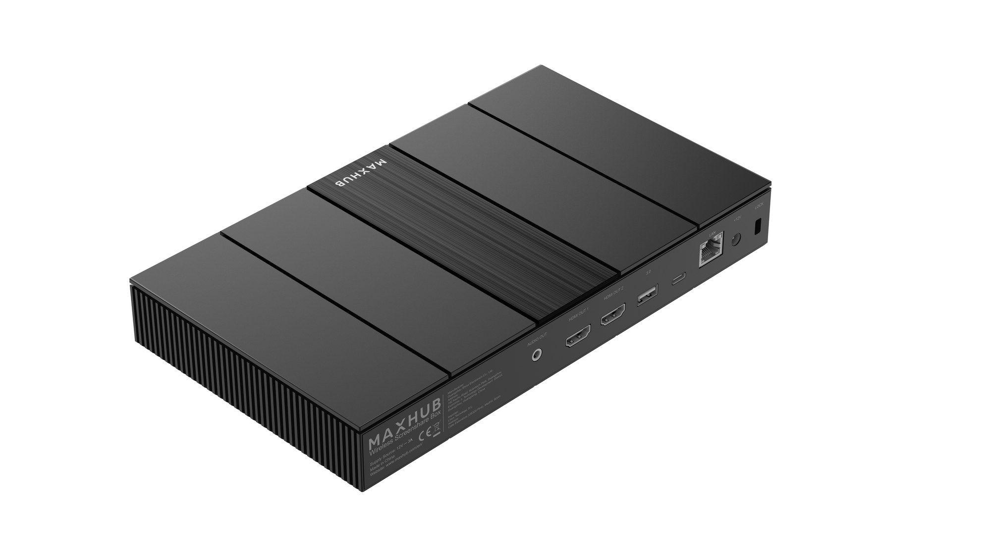 Dispositivo de Partilha de Ecrã MAXHUB WB05 (Com fios e sem fios - Preto), miniatura 3