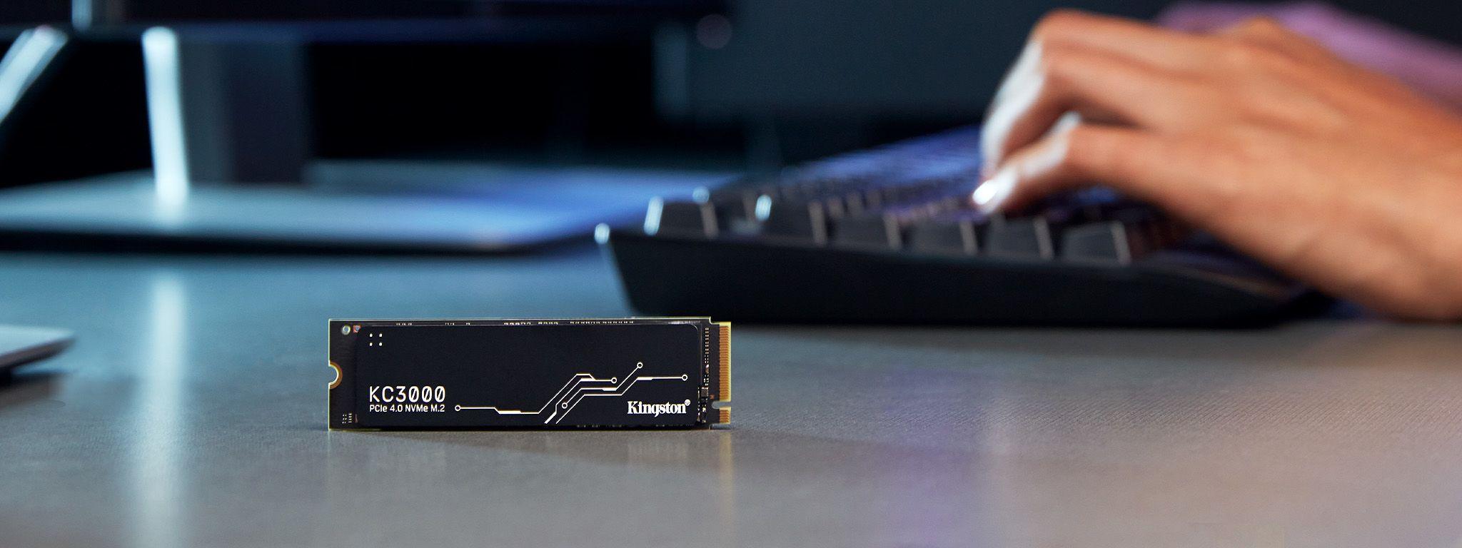 SSD KINGSTON KC3000 (1 TB - M.2 2280 - PCI Express 4.0 NVMe - Preto) — miniatura 6