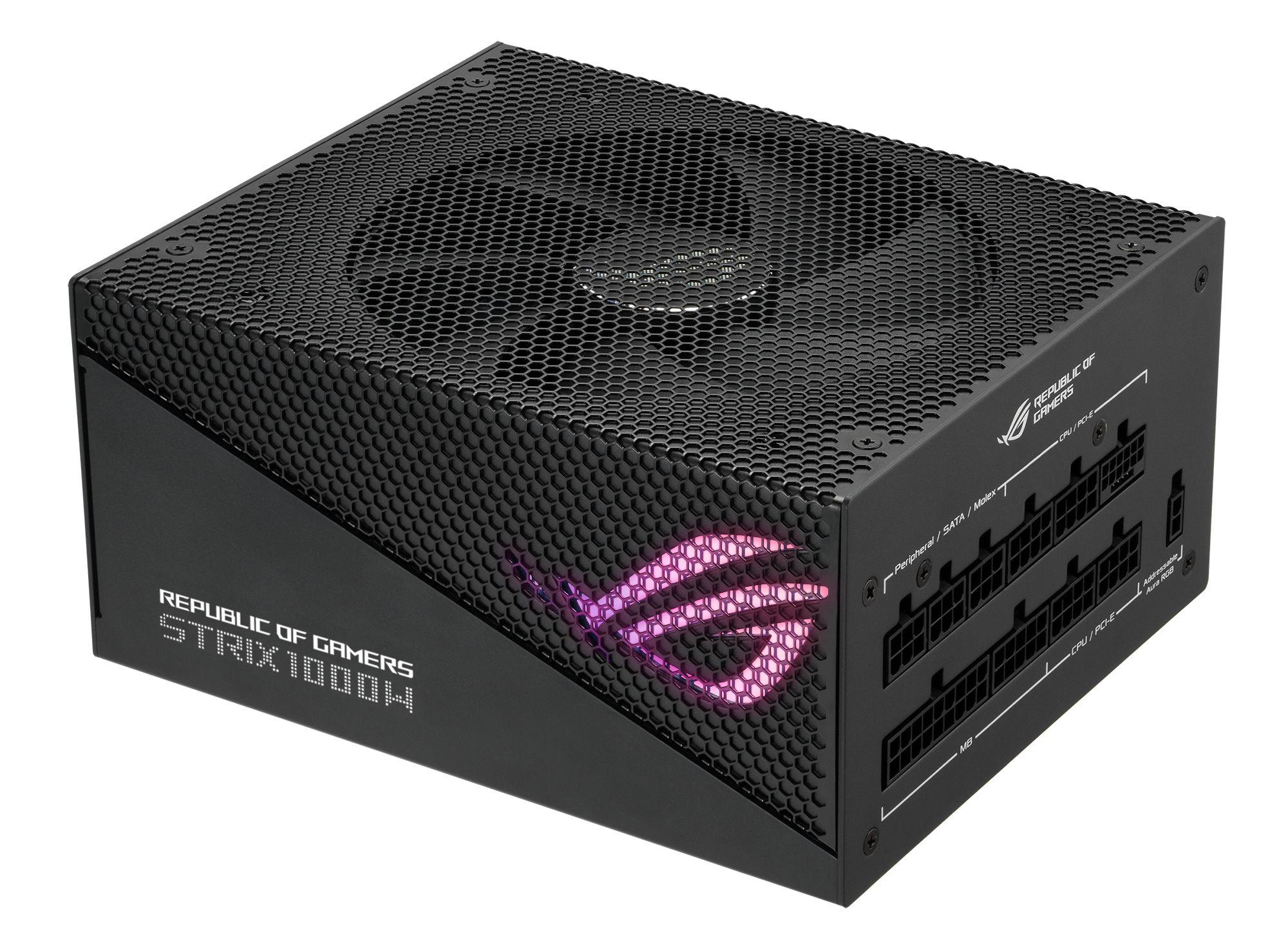 Fonte de Alimentação ASUS ROG Strix 1000G Aura Edition (ATX - 80 PLUS Gold - Totalmente modular - Preto), miniatura 6