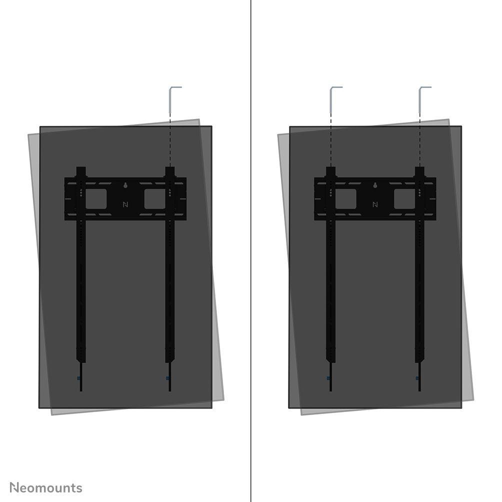 Suporte de Parede para TV NEOMOUNTS WL30-750BL18P (100 x 100 mm a 500 x 800 mm - 500 x 800 mm - 100 x 100 mm - Preto), miniatura 11