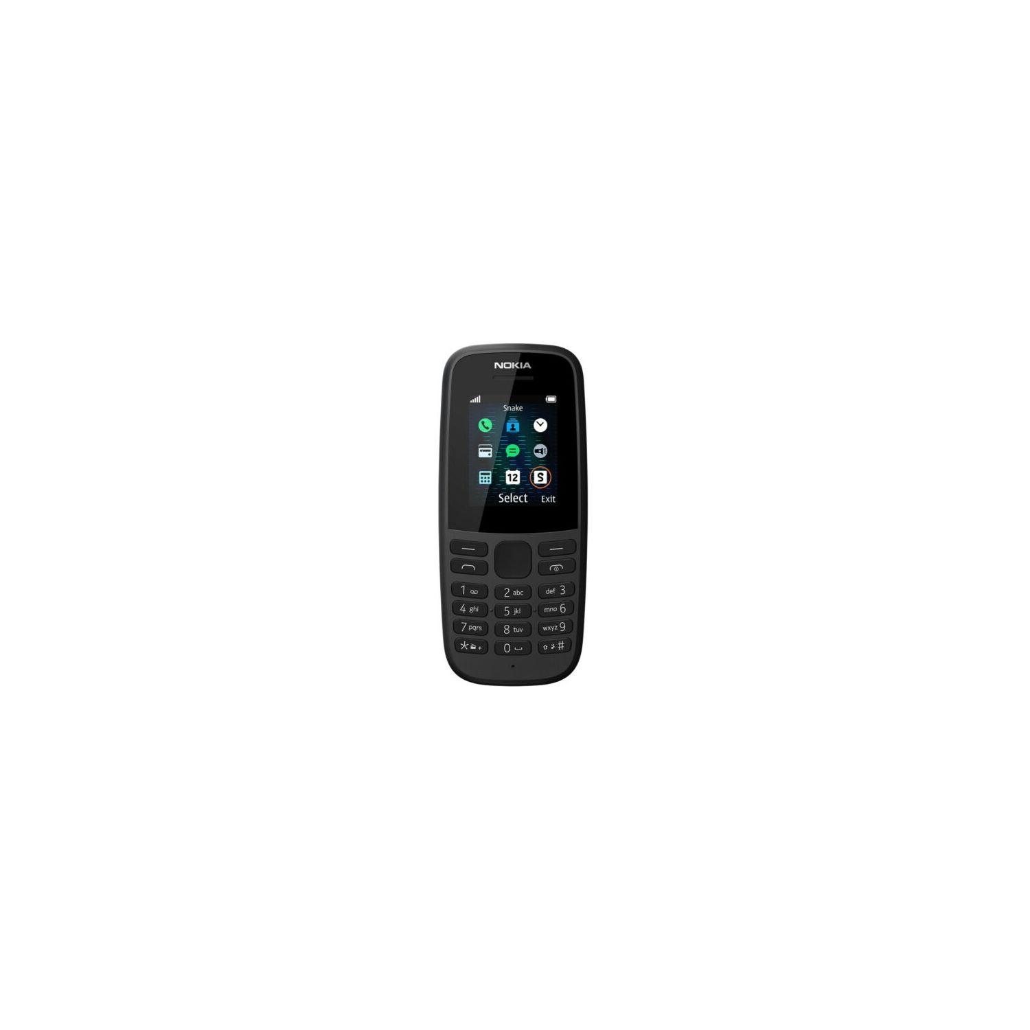 Telemóvel NOKIA 105 (2019) TA-1174 (4MB - Dual SIM - Series 30+ - Preto)