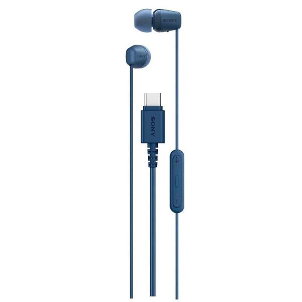 Auscultadores SONY IEREX15CL (Binaural - Com fios - Intra-auditivo - Azul)