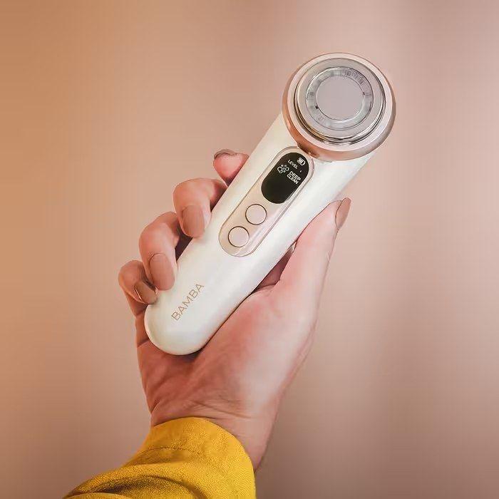 Massajador Facial de Fototerapia CECOTEC Bamba FaceCare LightSonic (Branco/Rosa), miniatura 3