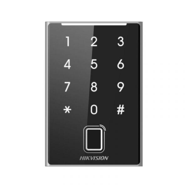 Leitor de Controlo de Acessos HIKVISION DS-K1109DKFB (Impressão Digital, Cartão e PIN - Preto) — miniatura 2